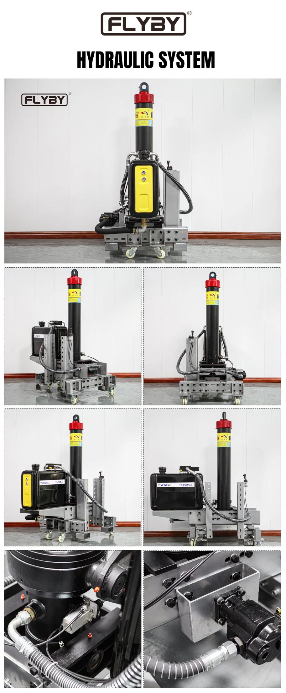 Dump Truck and Tipper Truck of a Hydraulic Pneumatic Linear Actuator