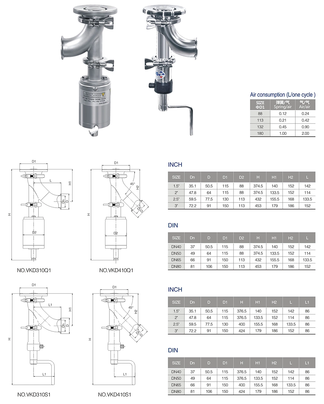 Manual Type Stainless Steeltank Bottom Valve in Elbow Type