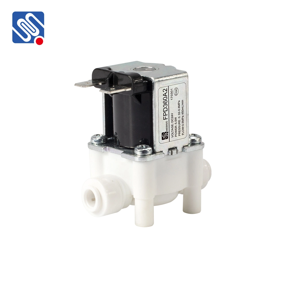 Normally Close One Way Inlet 12VDC 24VDC 110VAC 220VAC Plastic Electric Water Control Valve