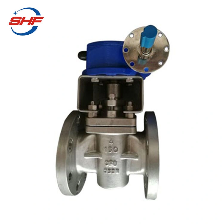 Shf API 6D API 599 A351 CF8 CF8m Gear Operation Stop RF Flanged FEP/PTFE/PFA Full Iined Full Port Sleeve Cock Plug Valve Price