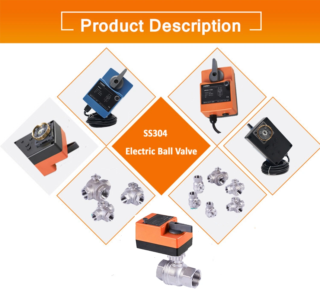 Winvall 0-10V/4-20mA Electrically Operated Fcu Motorised Valve