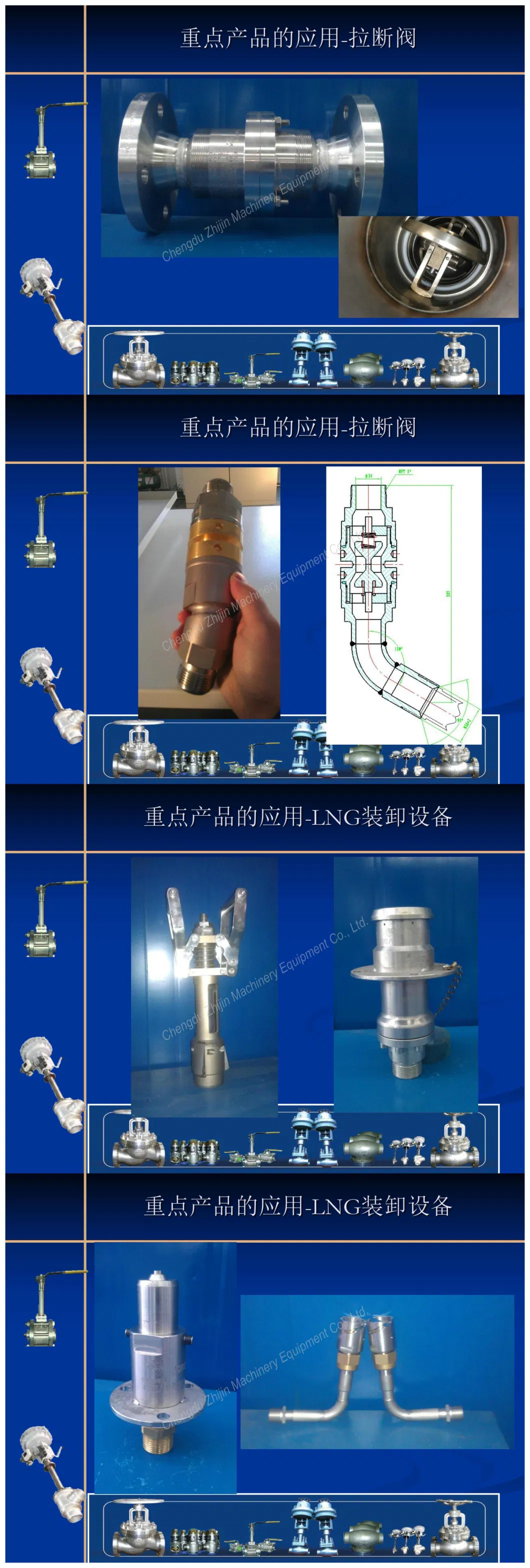 Cryogenic Butterfly/Diaphragm Control/Ball/Globe/Throttle/Check/Safety/Breathing/Three Way Valve/Liquid Hydrogen/Helium/Oxygen/Natural Gas/LNG/LPG/CNG Valve