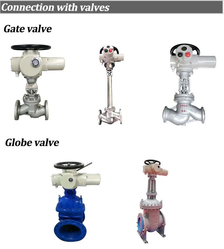 Multi-Turn Electric Actuator with Control Valve Opening and Closing for Motorized Knife Gate Valve Snd-Z40 Snd-Z45 Snd-Z60