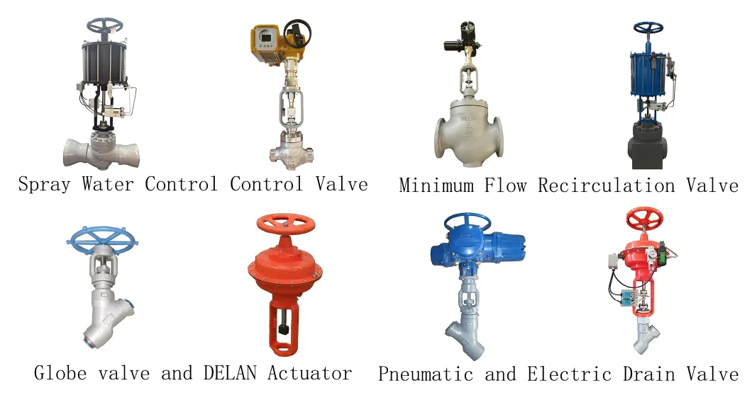 Turbine Pneumatically Operated Forging Steel Globe Valve