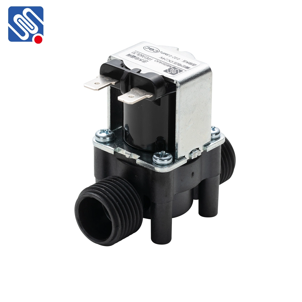 Normally Close One Way Inlet 12VDC 24VDC 110VAC 220VAC Plastic Electric Water Control Valve