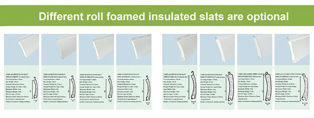 Motorized Roller Shutter for American and European Market