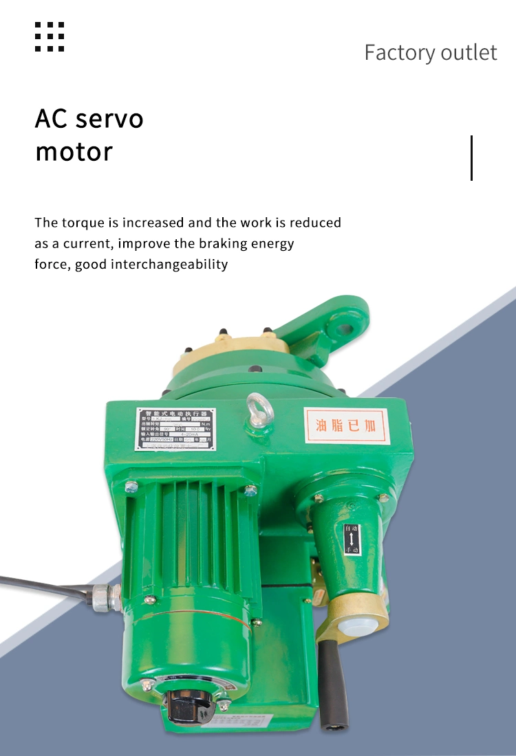 Dkj Series 20/30/70/180/350/1000 W Valve Switch Intelligent Electric Servo Motor Actuator