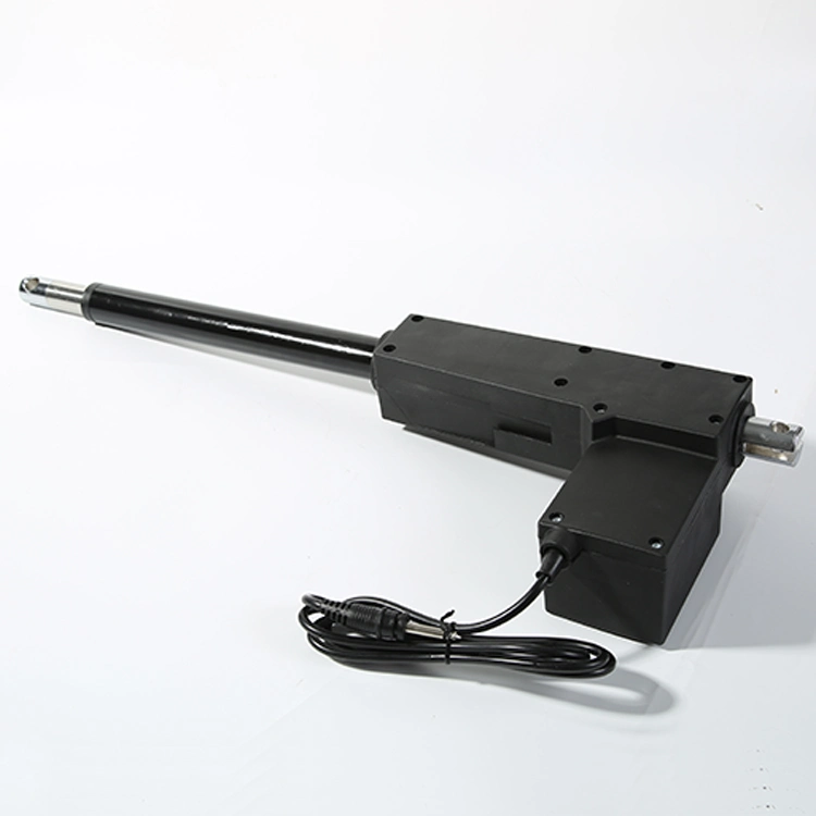 Customized Solutions 12/24V DC Motor 8000n Thrust IP54 Waterproof 4mm/S High Speed Electric Small-Scale Linear Actuator