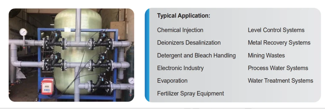 3 Inch / 3 &quot; of Diaphragm Valves Is for Activated Carbon Filter / Activated Carbon Filter Material / Silica Sand Filter with CE