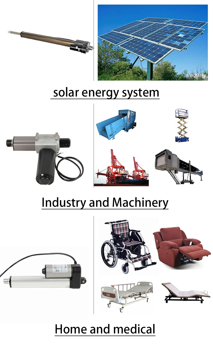 Electric Motor Ce Certificate Linear Actuator Pneumatic Valve Actuator