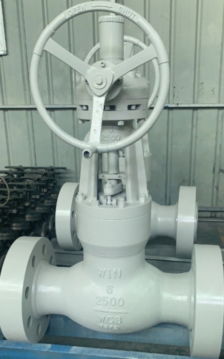 Gear Operated High Pressure Buttwelded Ends Double Disc Gate Valve