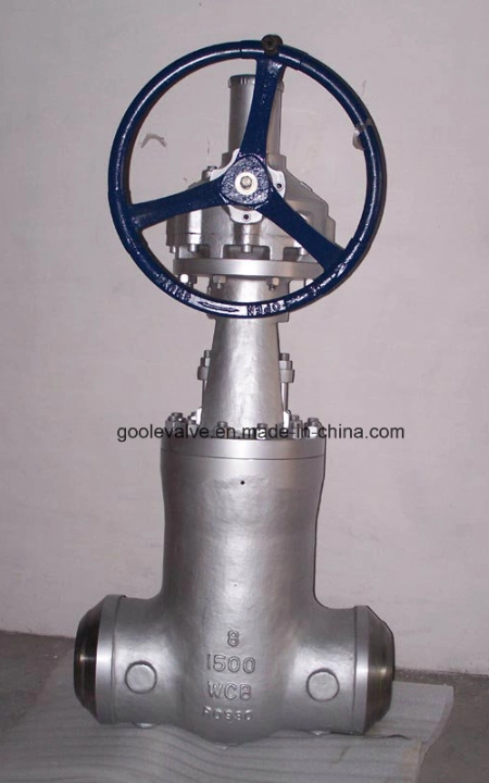 Gear Operated High Pressure Buttwelded Ends Double Disc Gate Valve