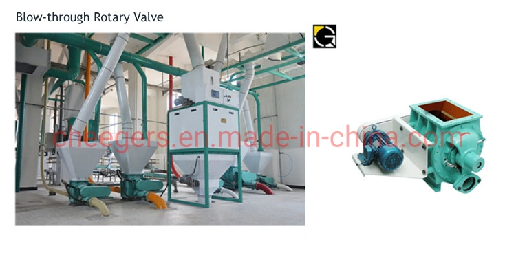 Motor Operated Rotary Air Electric Valve Actuator Usage Grain Rotary Feeder