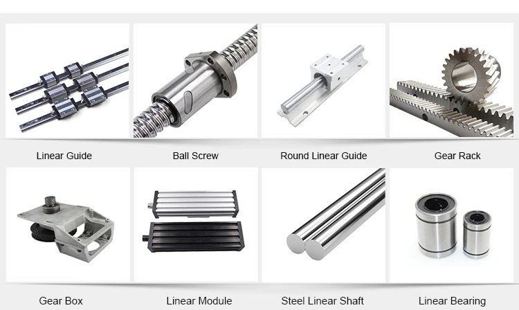 Linear Guide Slide Table Ball Screw Motion Rail CNC Linear Guide Stage Actuator Motorized NEMA 23 Stepper Motor