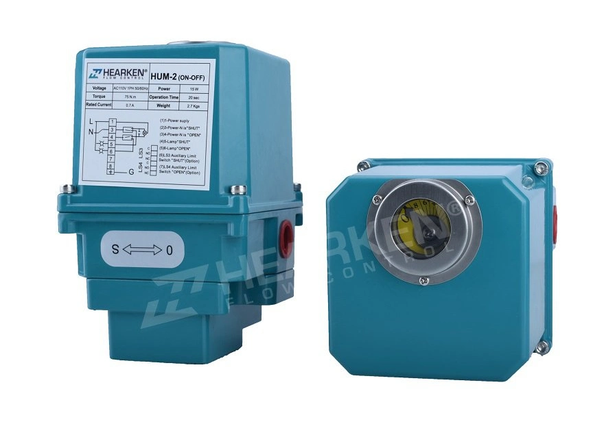 Madeinchina Part Turn on-off Modulating Rotary Quarter Turn Valve Control Electric Actuator