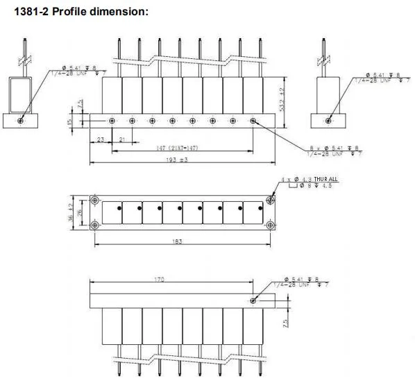 Valve Terminal, 8-Valve Manifold, for Medical/Laboratory/Environments Application