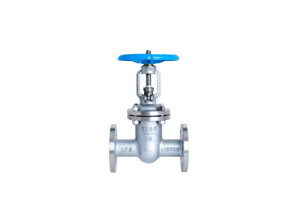 ANSI 150lb Pn16 Valves with Solid Wedge 316 CF8 Rising Stem Stainless Steel Flanged End Z41 Gate Valve