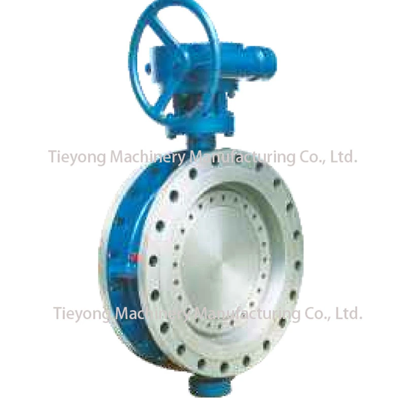 2022 D943W-1 Electrically Operated Sloping Plate Dust Butterfly Valve for Sale
