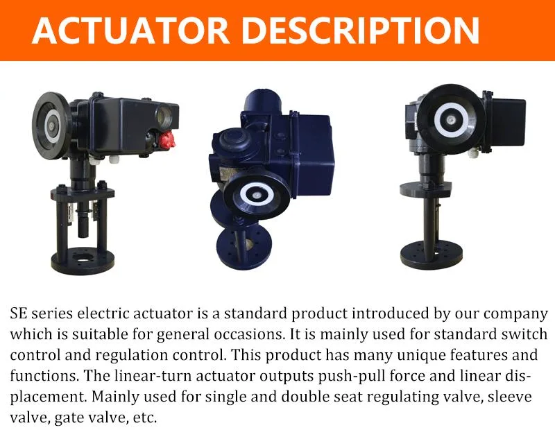 Protecting Class IP67 Al64K0610 Al64f0610 Rated Load 6400 Rated Travel 10 mm Linear Intelligence Electric Actuator for Valve