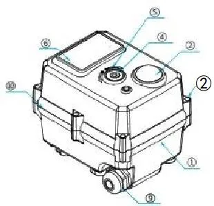 Explosion Proof Electric Actuator Electric Valve Actuator Manufacturers for Gas Industry LPG Industry