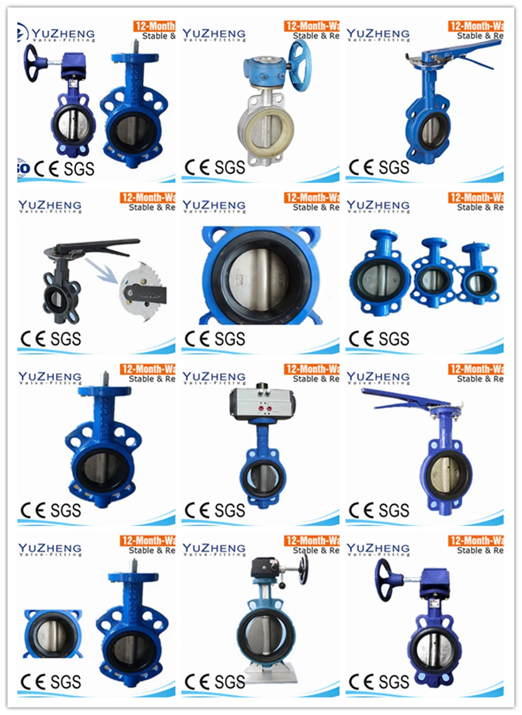 Compressed Air Operated Pneumatic Actuator Type Flange Ball Valve