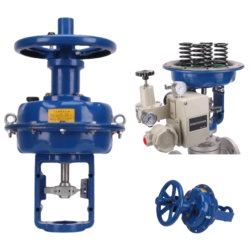 Control Valve Supporting Actuator Pneumatic Valve with Top-Mounted Handwheel Diaphragm Head Zh Type
