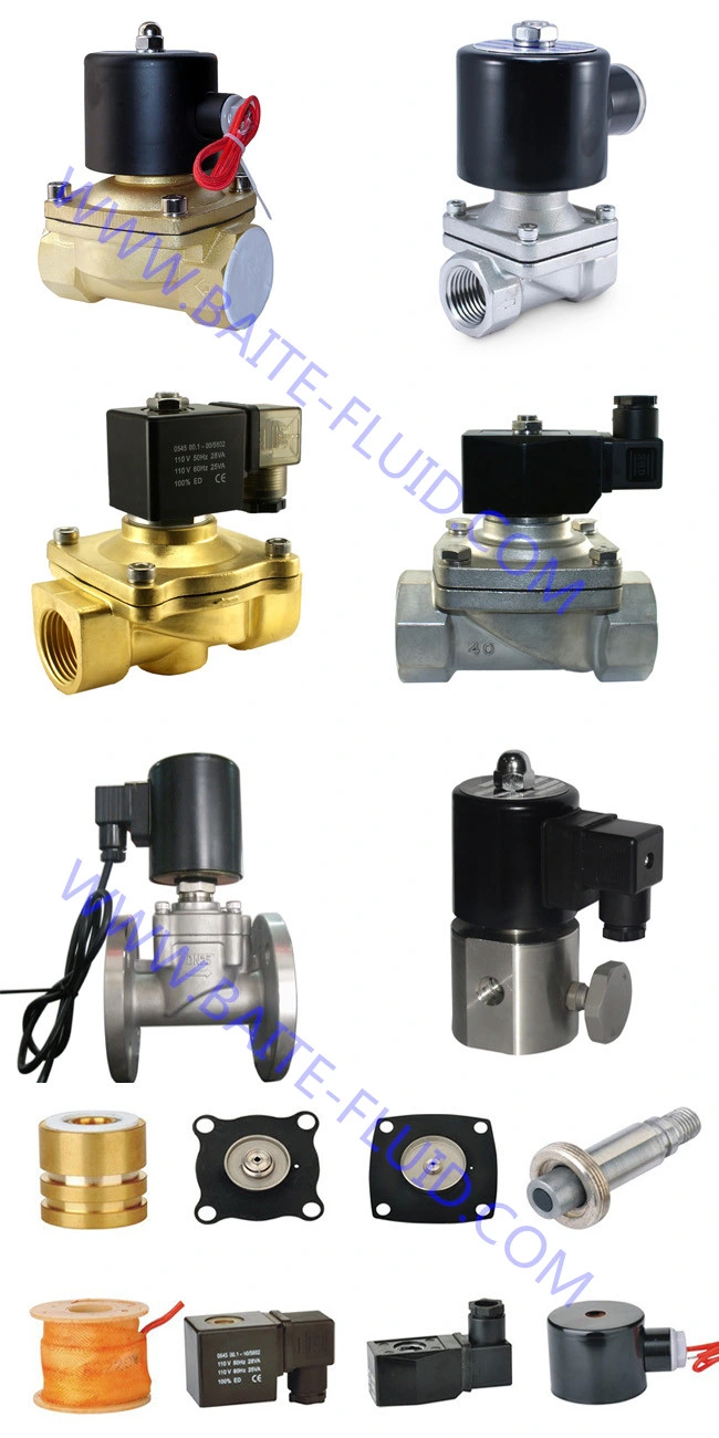 Explosion Proof Electromagnetic Double Flow Control safety Solenoid Valve