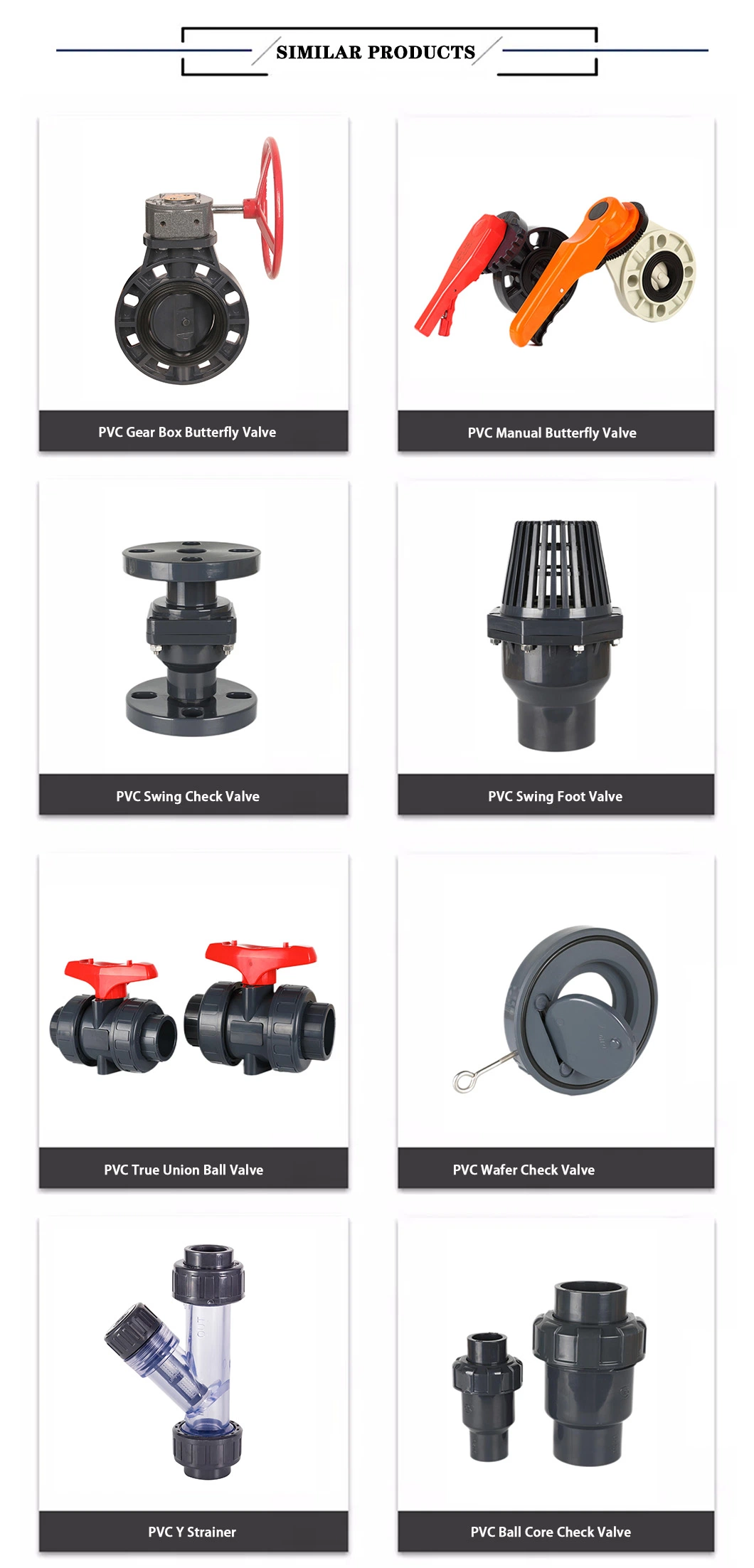 PVC Gear Box Butterfly Valve Ductile Cast Iron Stainless Steel Barss Water DIN Manual/Actuator Wafer Lug Type
