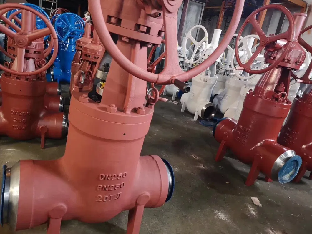 Gear Operated High Pressure Buttwelded Ends Double Disc Gate Valve