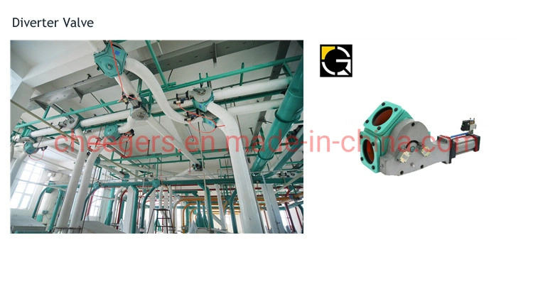 Motor Operated Rotary Air Electric Valve Actuator Usage Grain Rotary Feeder