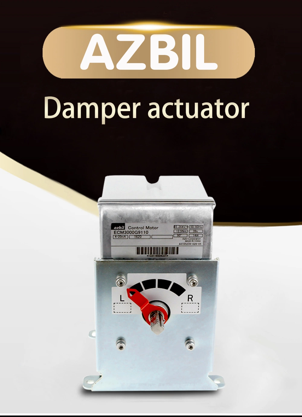 Chinese Factory Direct Sales Azbil Ecm3000g913c Servo Motor Electric Damper Actuator