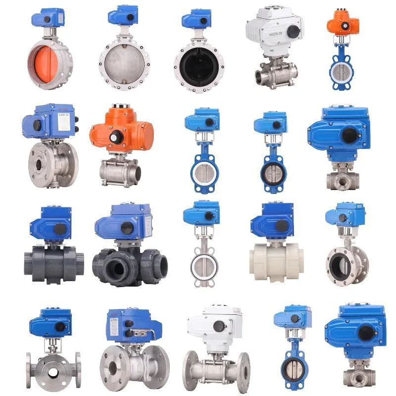 Electric Actuator Micro Small Explosion-Proof Type Fine Small Ball Valve Butterfly Valve Electric /Motorized Actuator