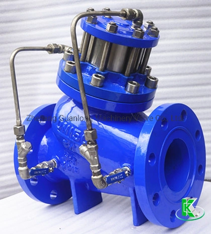 Pn40 Pn64 Di Multifunctional Piston Activated Water Pump Control Valve (JD745X)