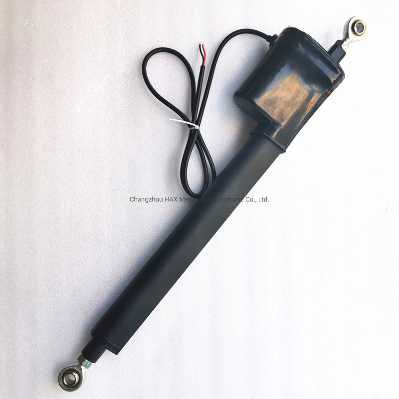 Pneumatic Linear Actuator Potentio Meter Heavy Load 2000n with DC Motor From Hax Manufacturer China