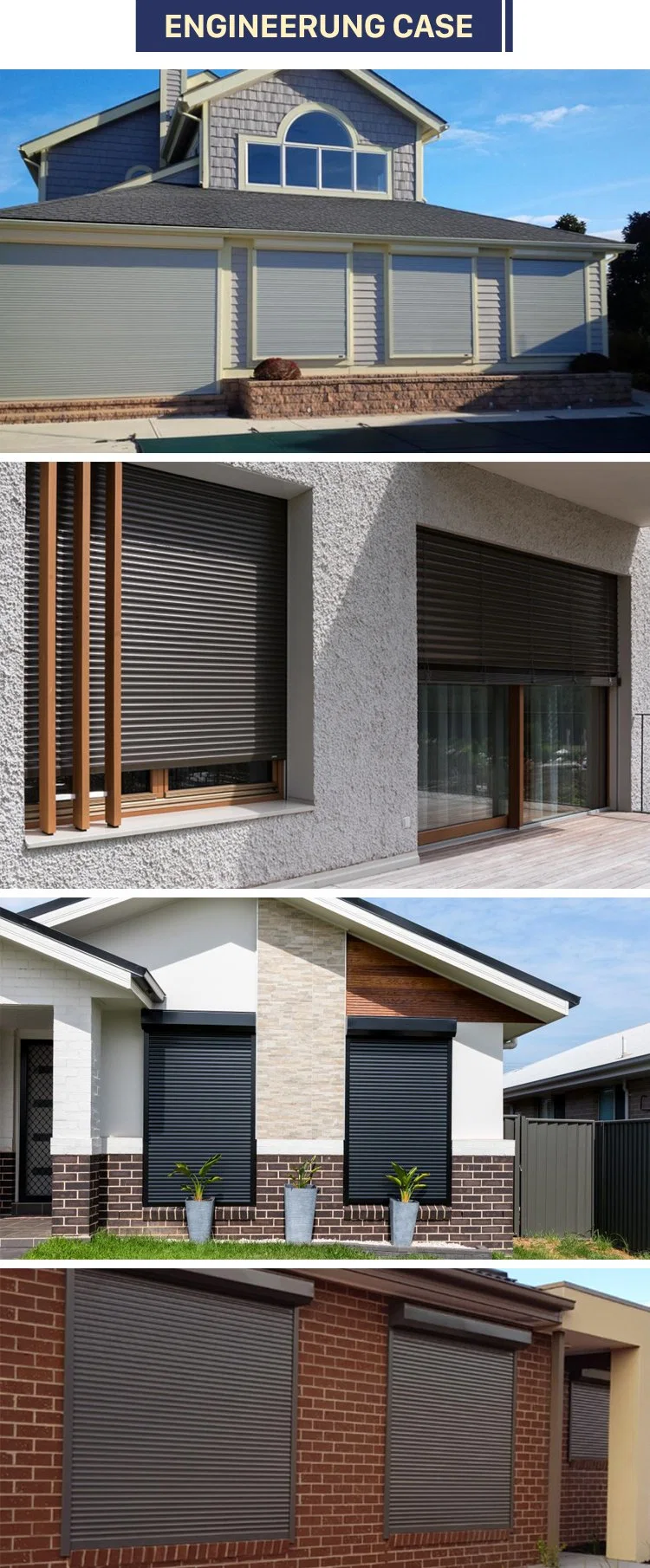 Motorized Aluminum Roller Shutter with Better Price