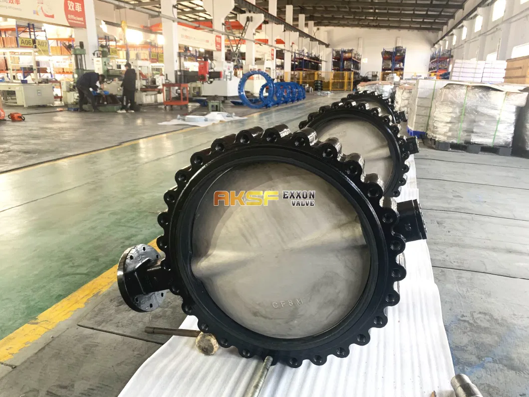 Lug Type Di/Ci/Wcb/Ss/Alb Manual Operation Soft Seat Butterfly Valve