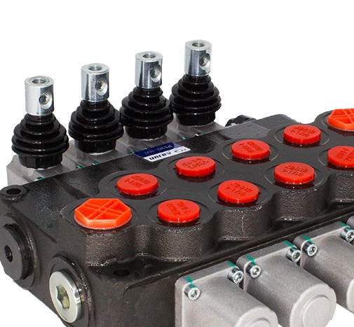 120 L/Min Manual 3 Way Brand Hydraulic Directional Flow Control Valve