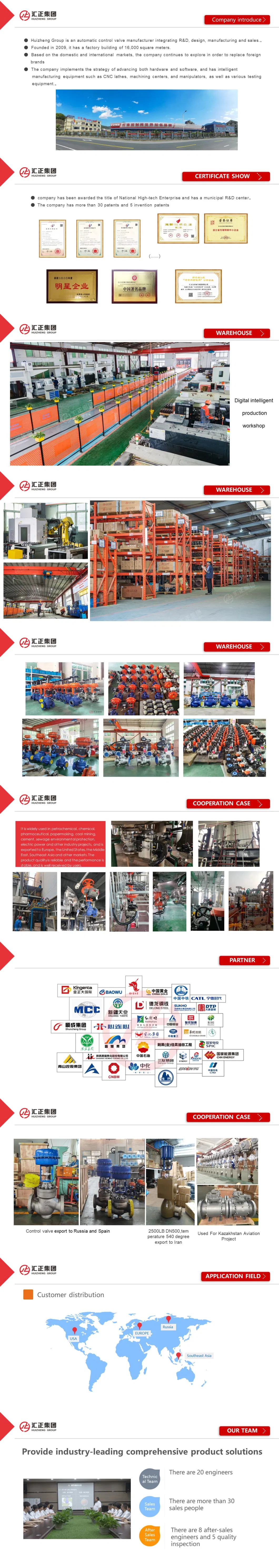 Cage Guide Multi Stage Pressure Drop Forged Pneumatic Control Valve/CE Certification Regulated Valve/Top Guide Control Valve/Handwheel Control Valve