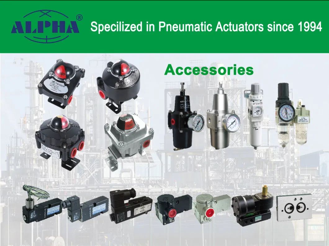 CE Alpha C Pneumatic Actuator with High Quality for Control Valve