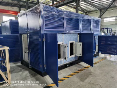 12000m3/h REFRIGERATION DEHUMIDIFIER AIR COOLED DEHUMIDIFIER SYSTEM TANK BLASTING AND COATING