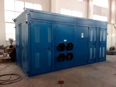 12000m3/h REFRIGERATION DEHUMIDIFIER AIR COOLED DEHUMIDIFIER SYSTEM TANK BLASTING AND COATING