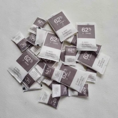 8g 60% 62% Rh 2-Way Humidity Control Fiber Desiccant for Cannabis/Hemp Storage
