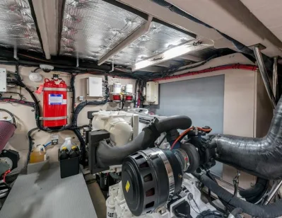  25L Dry Powder Clean Agent Fire Suppression System for Yachtengine Rooms