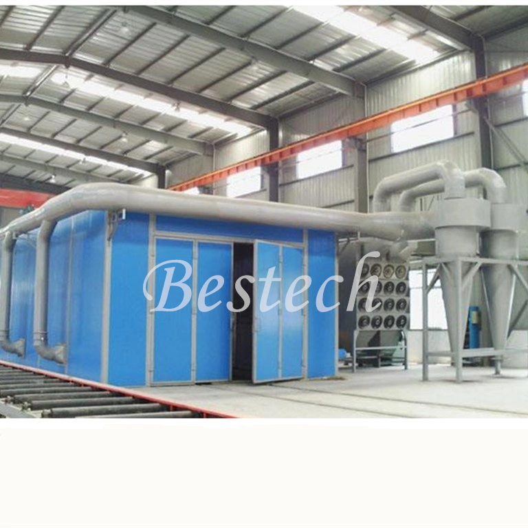 Automatic Abrasive Recycling Sand Blasting Room for Large Structures China Factory