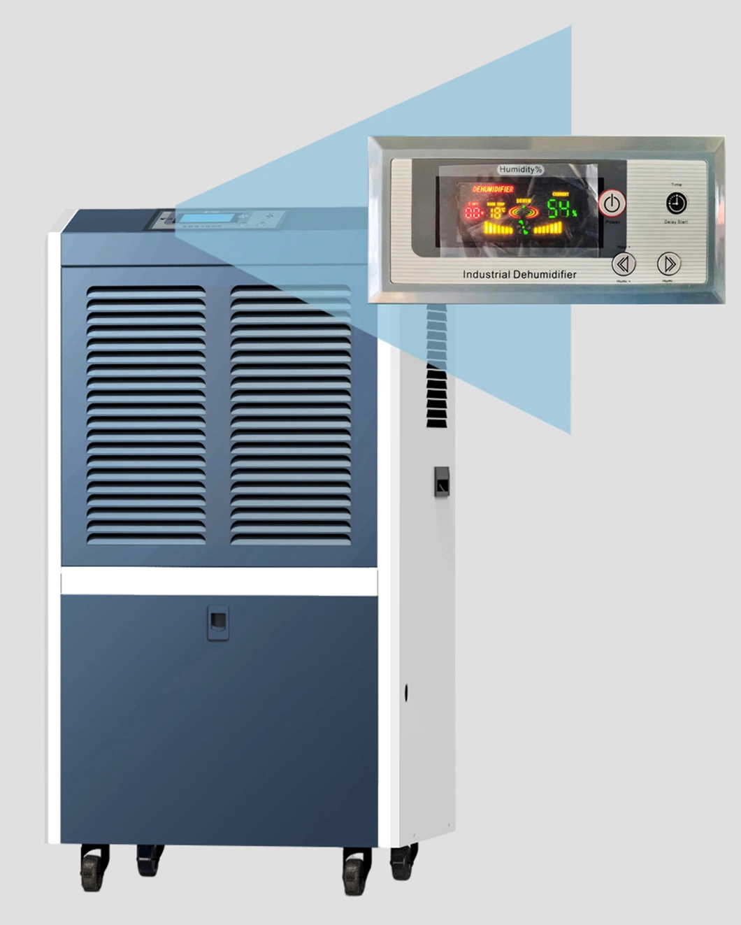 Hot Sale 1.35 Kw Multifunction 90L Desiccant Dehumidifier Industrial