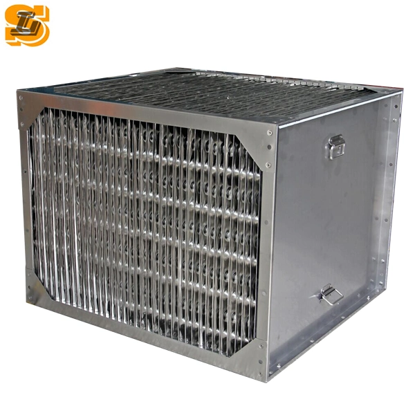 Air to Air Recuperator Heat Exchanger with Hydrophilic Aluminum