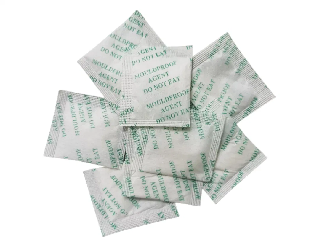 1g Super Absorbent Biochemical Polymer Desiccant in Cotton Paper for Shoes Packing