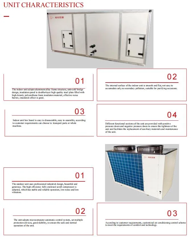 Widely Used Aircon Filter Cabinet Dehumidifier Carrier Air Handling Unit Catalog Rooftop Package Unit