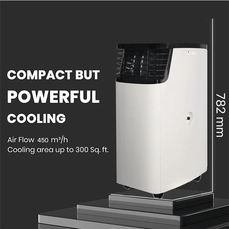 Portable Home Air Cooler Dehumidifier Cooling Heating Dehumidifying Ventilating Mobile Air Conditioner