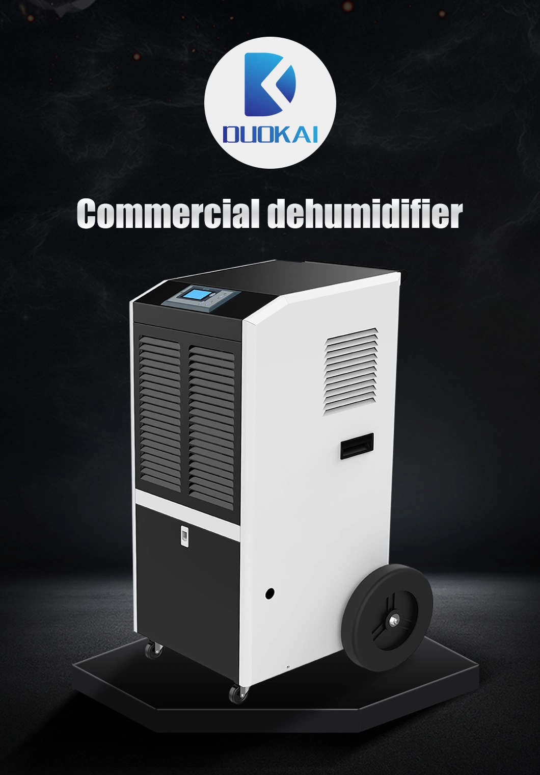 Movable Sheet Metal Body Toliet Dehumidification Dryer 90L Basement Dehumidifier with Cheap Price